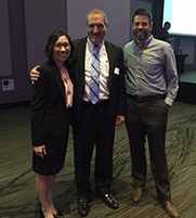 Rachel Steinhofer, John Barce and Andrew Hoffman