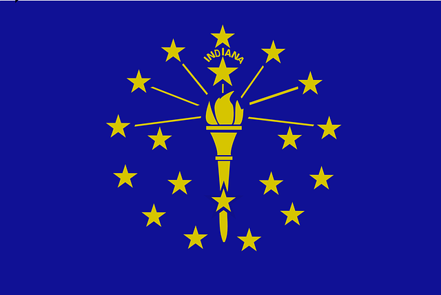 Image of the Indiana State Flag