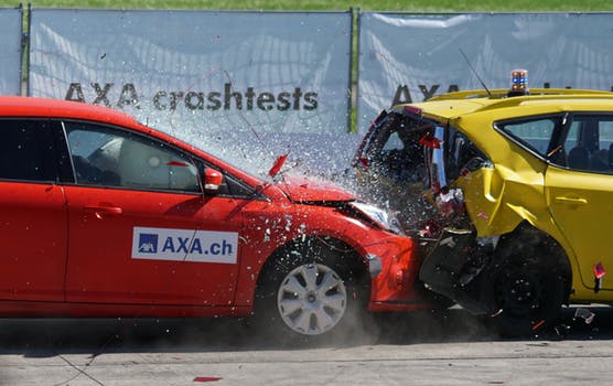 Image of a car crash