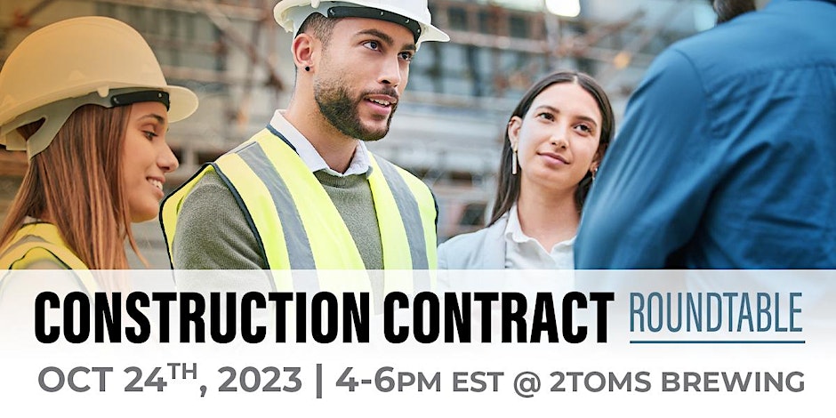 Construction Contract Roundtable Banner